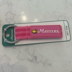 Masters White and pink Luggage Tag